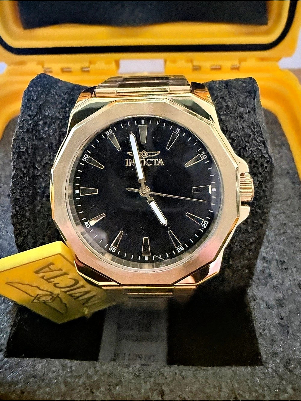 Invicta Speedway Dominus Mens Gold Watch 42mm 46839 NWT